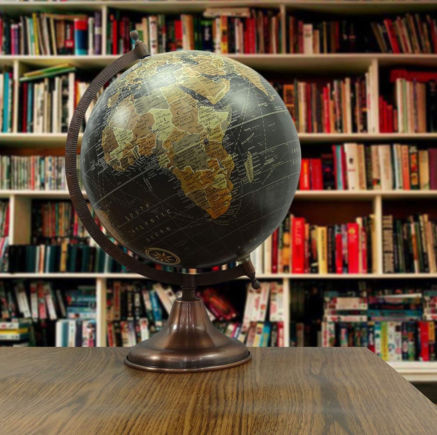 Amazon.co.jp: Globes Hub 12~13インチ デスクトップ ブラック 回転